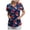 Navy, variant on Scrubs for Women Patriotic Nurse Shirt 4th of July Plus Size V Neck Short Sleeve Scrub Top American Flag Nursing Tops (Blue, 3XL)