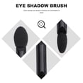 thumbnail image 4 of 10 brochas desechables de doble punta para sombras de ojos, aplicadores de maquillaje ovalados con punta de esponja (negro), 4 of 7
