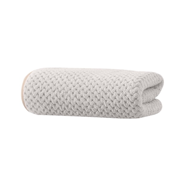 Sofa Vama Ropa de Cama Toalla de terciopelo suave y absorbente, lisa, con estampado de piña, toalla facial gruesa, toalla de mano, toalla de baño facial for Navideño