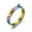 Mixcolor, variant on Unisex Finger Delicate Jewelry Titanium Steel Ring Metal Trendy Women Men Ring -Black-9