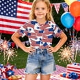 thumbnail image 6 of CCRFTGI 250th Anniversary Usa Shirt for Kids Boys Girls Size 10-12 Patriotic 4th Of July Cute Tops American Flag Stars Striped Tshirt Freedom Summer Shirts 1776 Tee Tops Red 9-10 Years, 6 of 6