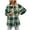 Green, variant on YYDGH Thick Peacoat Womens Coat Oversized Plaid Lapel Shacket Long Sleeve Shirts Button Down Jacket Outwear With Pockets