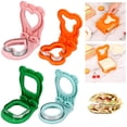 thumbnail image 1 of Retrok 4pcs Sandwich Cutter and Sealer Set, Uncrustable Sandwich Maker and Decruster for Kids, Crust Cutter Sandwich Crimper, Great for Lunchbox and Bento Box, 1 of 11