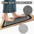 thumbnail image 5 of SIXHOME Door Mat Welcome Mat 24"x35" Non-Slip Front Door Mat Absorbent Low Profile Dirt Trapper Indoor Door Mat Ouside Entryway Rug Soft Machine Washable Floor Mat Black, 5 of 7