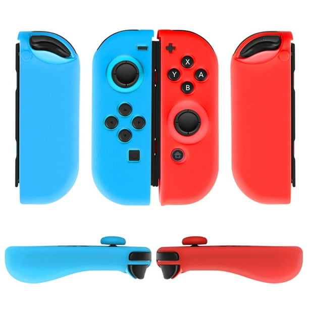 Nintendo Switch JoyCon Grip Gel Guards with Thumb Grips Caps