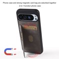 thumbnail image 2 of Decase PU Leather & TPU Shockproof Hybrid Case for Google Pixel 9 Pro XL with Magnetic Card Holder & Slim Back Cover,Credit Card Slots,Stylish Flip Wallet Cover for Google Pixel 9 Pro XL,Gray, 2 of 6