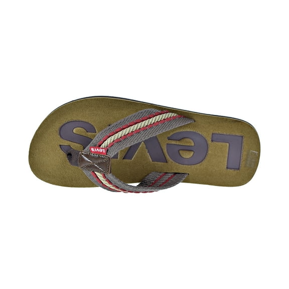 Levi's Kyle Casual Men's Sandals Dark Brown 516433j-44b