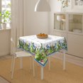 thumbnail image 5 of Winter Tablecloth 54×54 Inch Square Blue Jay Birds Festival Xmas Table Cloth Water-Resistant Spill-Proof Washable Fabric Tablecover for Kitchen Dining Party Picnic Indoor Outdoor, 5 of 6
