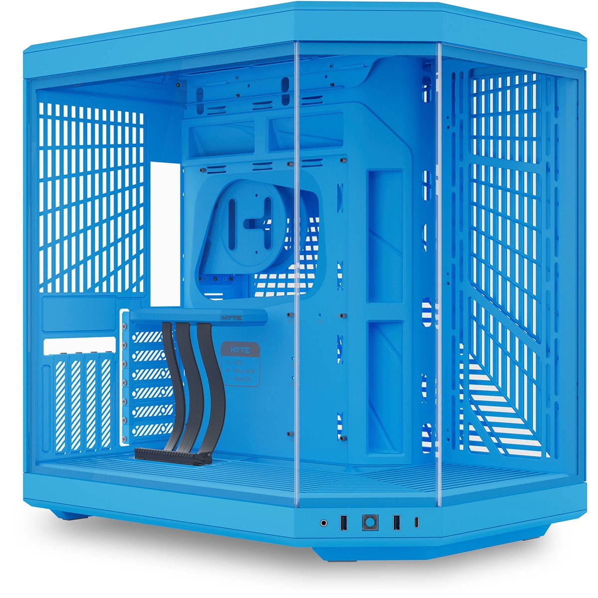 HYTE Y70 Dual Chamber Tempered Glass E-ATX Mid-Tower Gaming PC Case
