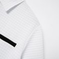 thumbnail image 7 of Men's Polo Shirt 2025 Short Sleeve Casual Waffle Polo T-Shirt Slim Fit Golf Sports Shirt with Pockets, 7 of 7