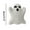 C, variant on Loyerfyivos Ghost Pillow, Halloween Bedding, Ghost-Shaped Pillow, Ghost Throw Pillow, Halloween Ghost Pillow (15.7 inches)