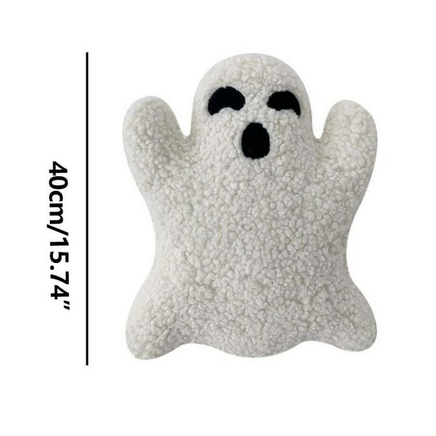 Almohada de fantasma de juguete, cojín decorativo para Halloween, regalo navideño