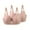 Rose Gold, variant on SYMOID Women's Plus Size 36C Beige Bras 2 Pack - Everyday Comfortable, Supportive with Lace & Adjustable Straps