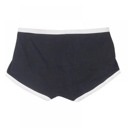 

Pretty Comy Women Sexy Cotton Solid Color Exquisite Soft Cotton Middle Waist Sweet Stretch Boxer Panties