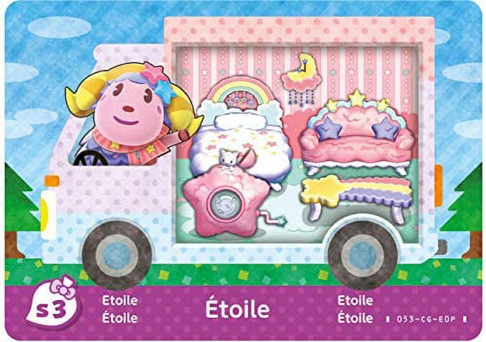 Nintendo Animal Crossing: New Leaf - Welcome Pack Sanrio - Amiibo 6 Card (Multi), Black, 2003266