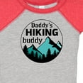thumbnail image 4 of Inktastic Daddy's Hiking Buddy with Mountains and Trees Boys or Girls Baby Bodysuit, 4 of 5