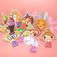 thumbnail image 2 of Pink pig Suministros interesantes para fiestas, silbato de cuernos de animales de dibujos animados para Navidad y cumpleaños, 2 of 5