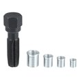 thumbnail image 1 of Unique Bargains 5 Pcs 14mm Auto Cylinder Head Rethreaded Kit Reamer Cylinder Thread Repair Tool Spark Plug Rethreader Kit, 1 of 8