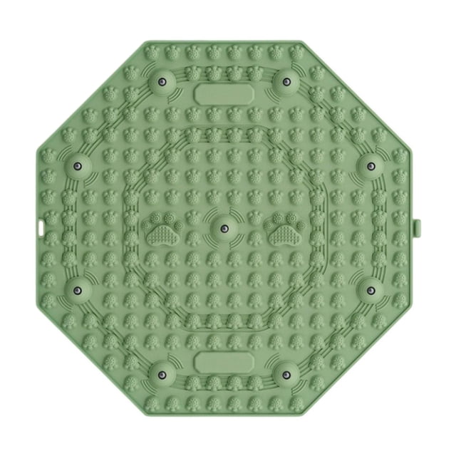 Punto de presión del ador de pie almohadilla compacta antideslizante reflexología del pie almohadilla acupresión de acupresión para la sala de Verde