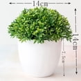 thumbnail image 3 of Plantas artificiales bonsái árbol pequeño plantas en maceta flores falsas adornos en maceta, 3 of 4