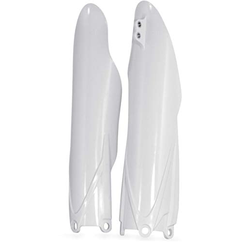 Acerbis White Plastic Lower Front Fork Covers (2171840002)