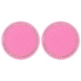 thumbnail image 1 of Xihbxyly Posavasos de Diamante para Coche, Juego de Cojines Antideslizantes, Diseño Duradero y Resistente Al Desgaste, 2 Cojines para Portabotellas, Accesorio Fácil de Usar, Versátil para El Interior, 1 of 1