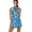 Blue Daisy, variant on Aplkyhs Pink White Polka Dot Golf Dress Active Exercise Workout Sports Athletic Dresses Ruffle Zip Up Breathable Quick-Dry Soft and Comfortable for Outdoor Sports
