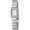 White, variant on Small Silver Watches for Women Dainty Minimalist Square Ladies Analog Quartz Bracelet Watch with Adjustment Tool Included Stainless Steel Waterproof Fashion Womens Watch Gifts (White)
