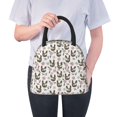 thumbnail image 6 of Fotbe Flowe Rooster Pattern Lunch Bag, Insulated Lunch Box, Small Leakproof Cooler Food Lunch Containers Reusable High Capacity Lunch Tote Bags for Work, Travel, Outdoor, 6 of 6