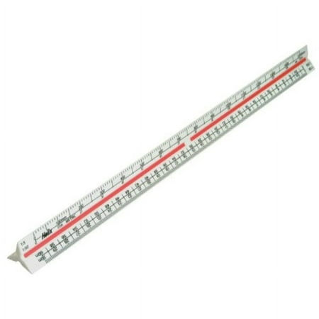 helix 300mm metric triangular scale rule