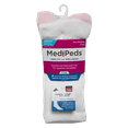 thumbnail image 2 of MediPeds Women's NanoGLIDE Non-Binding Quarter Sock, 4-Pack, 2 of 3