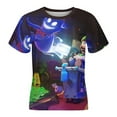 thumbnail image 4 of Luigi's Mansion Unisex T-Shirt for Boys Girls Short Sleeve Sports Top Breathable Blouse 3D Prints Tee Shirts Casual Children Clothing 160CM, 4 of 8