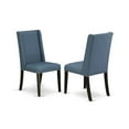 thumbnail image 2 of East West Furniture Dining Room Set Black, SHFL5-BLK-21, 2 of 4