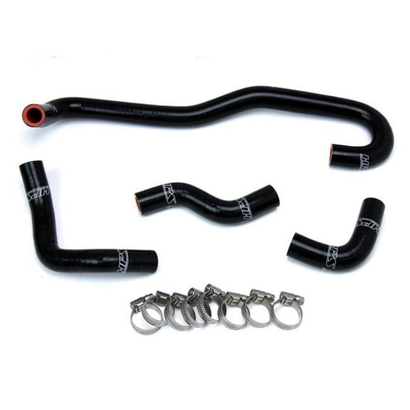 HPS Black Silicone Heater Hose For 1989-1992 Pickup 3.0L V6 Left Hand Drive