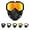 B, variant on Laveberry Welding Masks, Special Mask for Welding and Cutting, Anti-Glare, Dust Protection, Auto Darkening Large Viewing Weldings Hood, Detachable Eye Protection for Grinding Weldings Mask