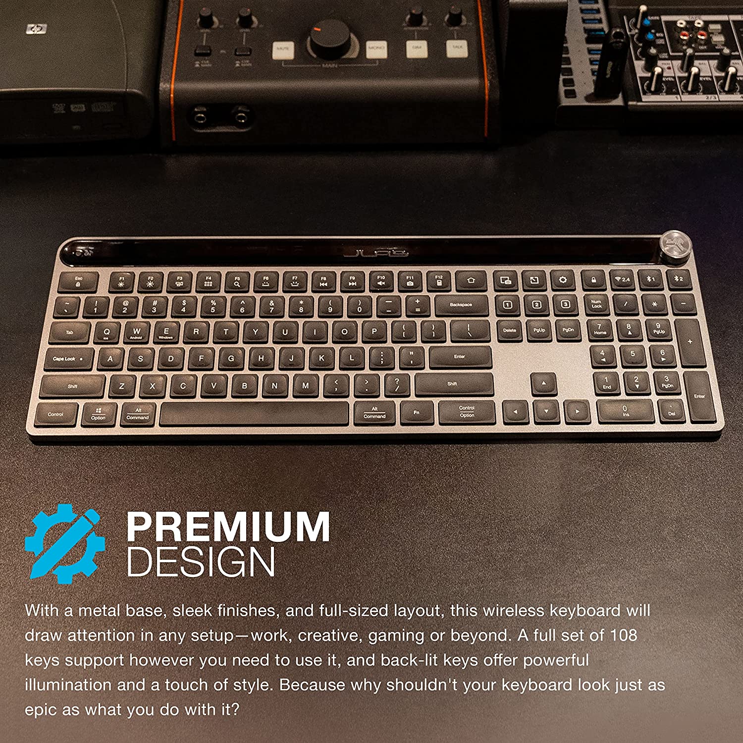 JLab Epic Wireless Bluetooth Keyboard photo 8