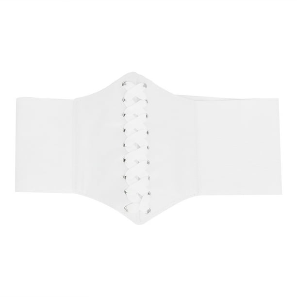White Corset, Women's Belts Fashion Wear-resistant Soft Classic For  Sweaters For Coats For Shirts For Parties