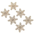 thumbnail image 1 of Here's a polished and professional product description based on your input:\n\n \n\n**30pcs DIY Snowflake Shape Hair Accessories – Chic Gold Snowflake, 1 of 5