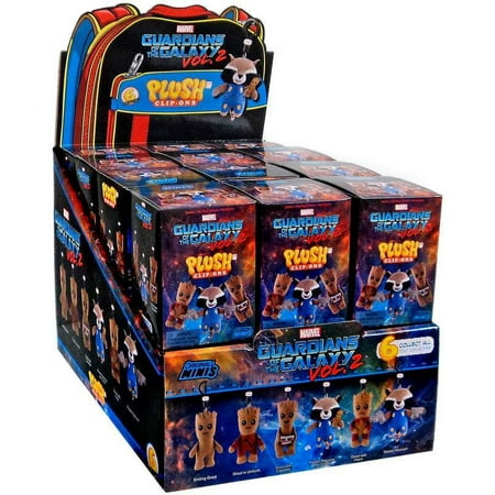 Marvel Original Minis Guardians of the Galaxy Vol. 2 Plush Clip-Ons Mystery Box [24 Packs]