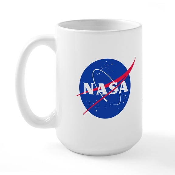 CafePress - NASA Large Mug - 15 oz Ceramic Large White Novelty Mug