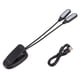 thumbnail image 5 of Lámpara de Escritorio LED Vevor Mesa con Clip Recargable USB Doble Cabeza Negro, 5 of 5