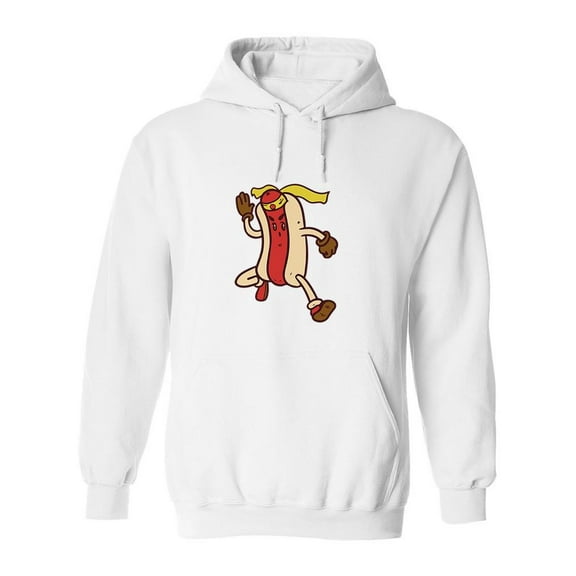 Martial Arts Hot Dog Hoodie Men -SPIdeals Designs, Male Large