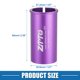 thumbnail image 4 of Ofertas Únicas 2 piezas Adaptador de Shim para Tija de Bicicleta Duradero 27.2mm 1.07" ID 30.8mm 1.21" OD Accesorios para Bicicleta Morado, 4 of 6