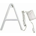thumbnail image 2 of LED Neon Letter Lights,white LED Alphabet Light, Battery & USB Powered Hanging Marquee Letters for Bedroom, Bar, Wedding Decor & Gift, 2 of 4