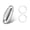 shape:A Original Color, variant on Titaniums Alloys Quickly Release Keychain Detachable Keychain Clip 360 Degree Rotation Buckle Keyring for Men Women