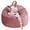 Pink, variant on 3 Ft Large Bean Bag Chairs for Adults/Teens with Memory Foam Filling, Bean Bag Sofa with Filler Included, Soft Dutch Velvet Fabric Beanbags,3 Foot, Black