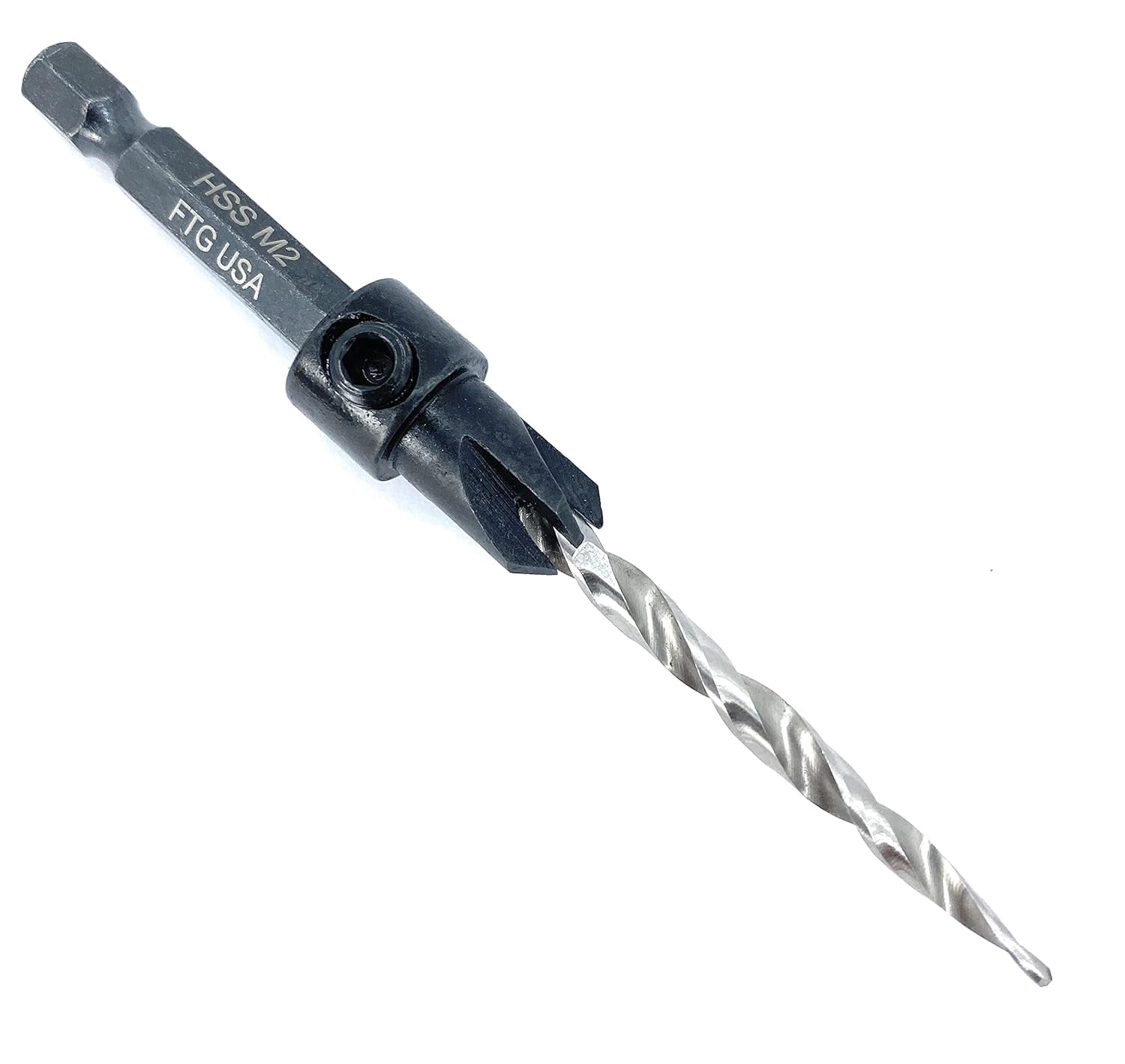 FRKSMD-Adjustable Wood Countersink Drill Bit Set #8 (11/64") for Woodworking