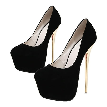 

1 pair of Fashion Sexy Super High Heels Shoes Dancing Shoes Lady Footwear