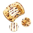 thumbnail image 2 of Unique Bargains 1 Pc Cute Heart-Shaped Hollow Hair Clips Hairdo Clip Light Brown, 2 of 5