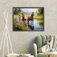 thumbnail image 3 of GS3804 Lleno Diamantes Caballos Del Serie Resina Cuadrada 40*30CM, 3 of 9
